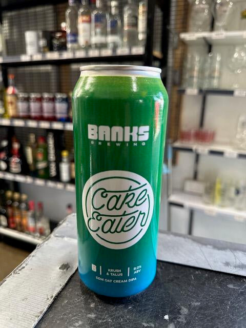 Banks - Cake Eater Krush & Talus DDH Oat Cream DIPA 8.0% 500ml