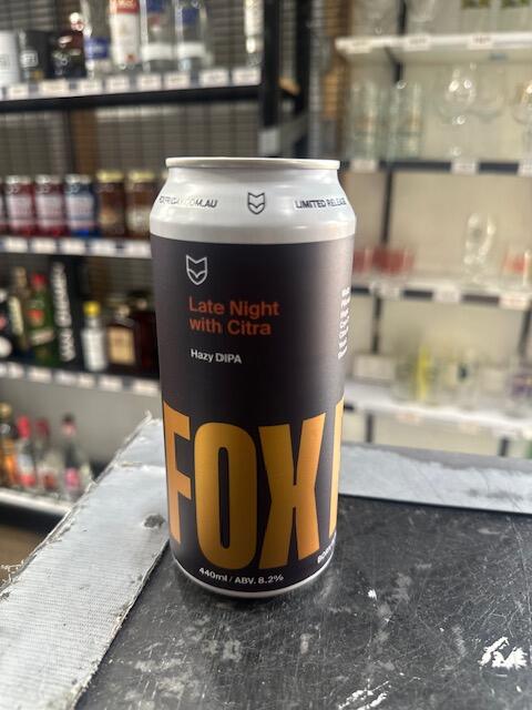 Fox Friday - Late Night With Citra Hazy DIPA 8.2% 440ML