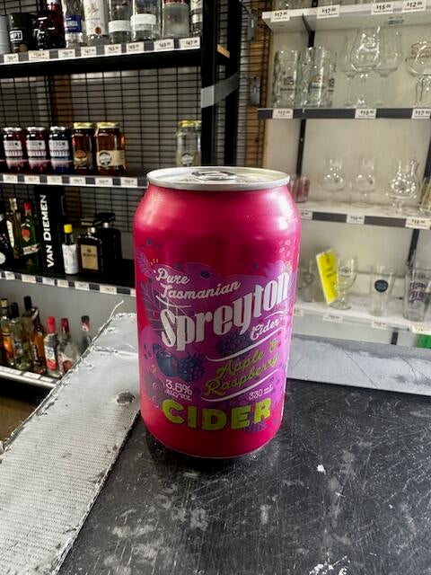 Spreyton Apple & Raspberry Cider 3.5% 330ML