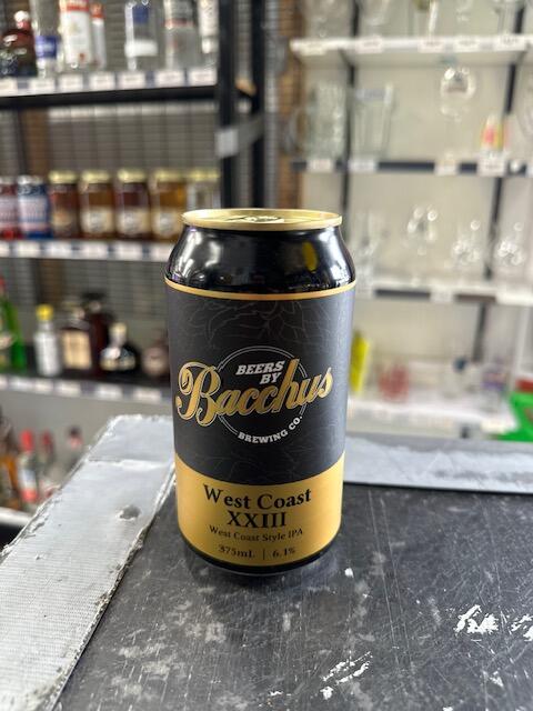 Bacchus - West Coast XXIII West Coast IPA 6.1% 375ml