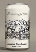 Dangerous Ales - Jasmine Rice Lager 5% 355ml