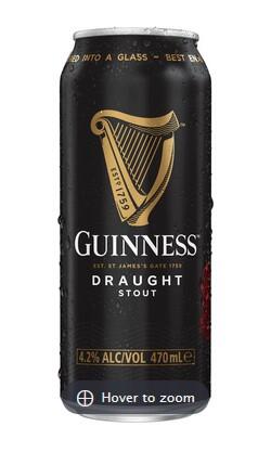 Guinness - Draught Stout 4.2% 470ml