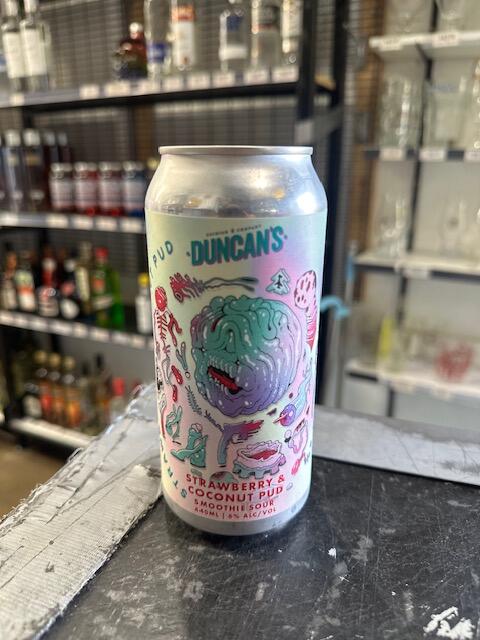 Duncan's - Strawberry & Coconut Pud Smoothie Sour 6% 440ML
