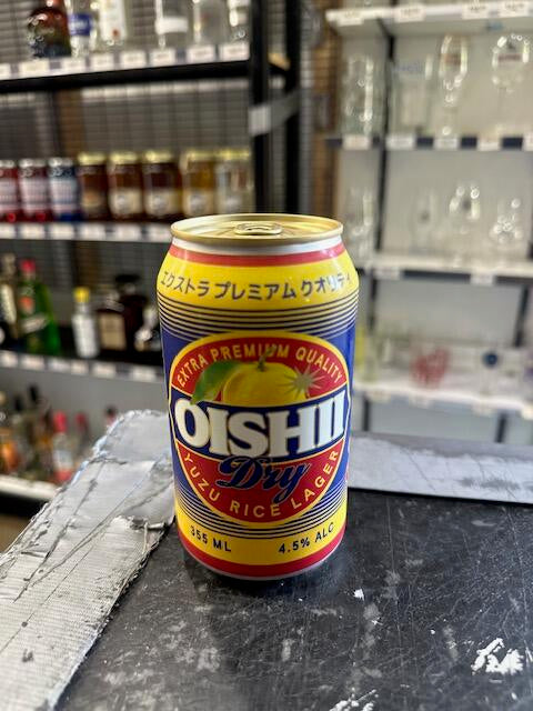 OiShii Dry - Yuzu Rice Lager 4.5% 355ml