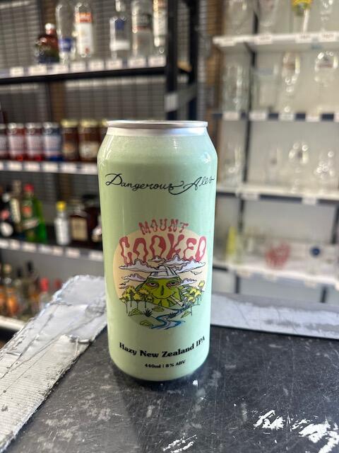 Dangerous Ales - Mount Cooked Hazy New Zealand IPA 8.0% 440ml