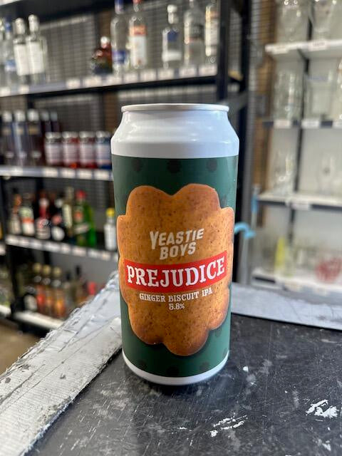 Yeastie Boys - Prejudice Ginger Biscuit IPA 5.8% 440ML