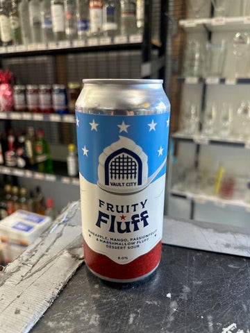 Vault City - Fruity Fluff Pineapple Mango Passionfruit & Marshmallow Fluff Dessert Sour 8% 440ML
