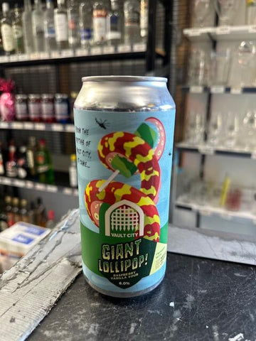 Vault City - Giant Lollipop Raspberry Vanilla Sour 8% 440ML