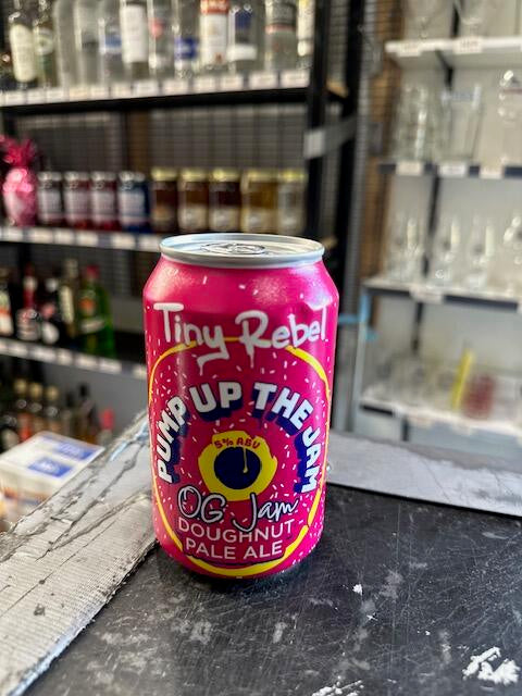 Tiny Rebel - Pump up the Jam OG Jam Doughnut Pale Ale 5% 330ML