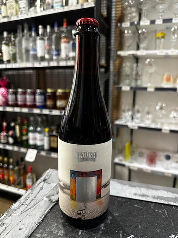 Parish - Footprints 1 Blend of Barley Wine aged in cherry Brandy Barrels and Imp Stout Aged in willet rye Barrels 13% 500ML