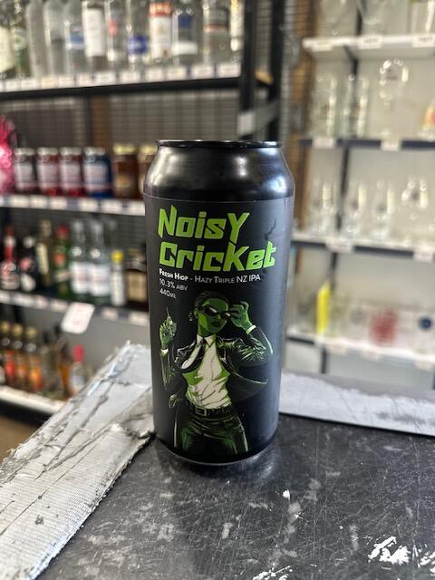 Double Vision - Noisy Cricket Fresh Hop Hazy Triple NZ IPA 10.3% 440ML