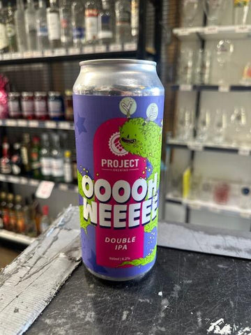 Project Brewing - Ooooh Weeee Double IPA 8.2% 500ML