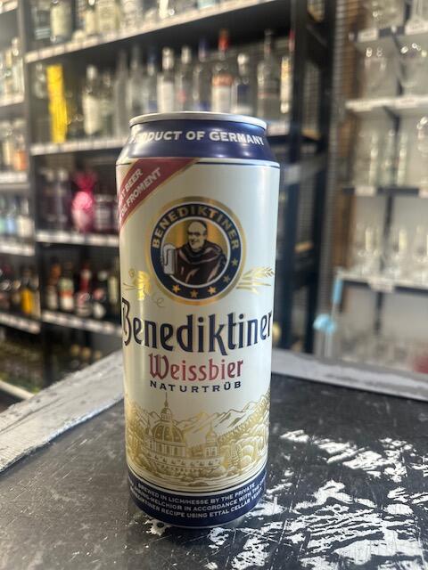 Benediktiner Weissbier 5% 500ML CAN