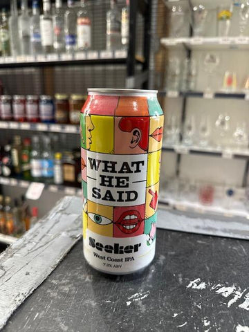 Seeker - What he Said West Coast IPA 7.2% 440ML
