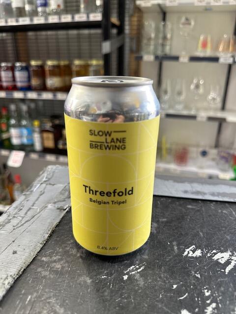 Slow Lane - Threefold Belgian Tripel 8.4% 375ml