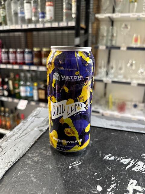 Good Land - X Vault City Passioyeah! Soda Sour with Passionfruit 5.6% 440ml