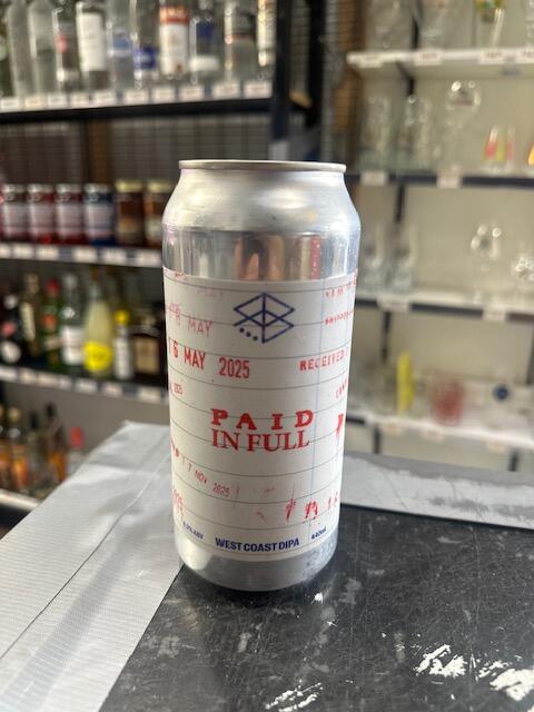 Range - Paid In Full 8.2% Double West Coast IPA 440ml