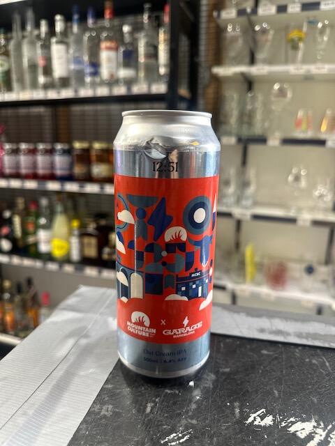 Mountain Culture - X Garage Barcelona 12:51 Oat Cream IPA 6.4% 500ml
