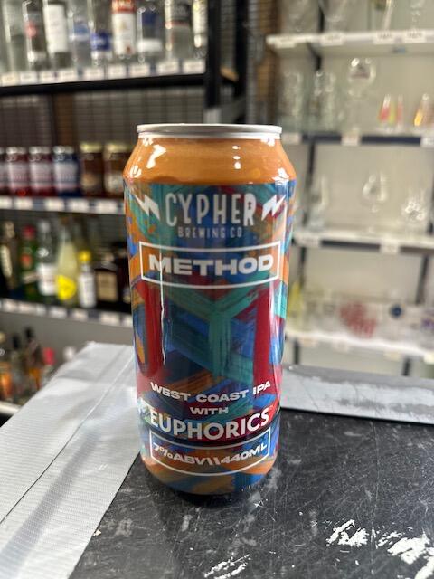 Cypher - Method West Coast IPA with Euphorics 7.0% 440ml