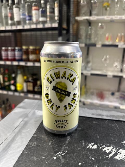 Garage Project - Riwaka Only Fans Cali Pilsner 6% 440ML