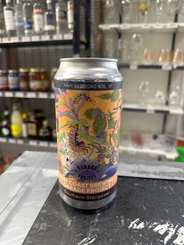 Garage Project - Hapi Sessions Vol 17 X west coast Brewing Southern Stargazer DDH IPA 7% 440ML
