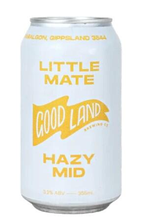Good Land -  Little Mate Hazy Mid 3.5% 355ml