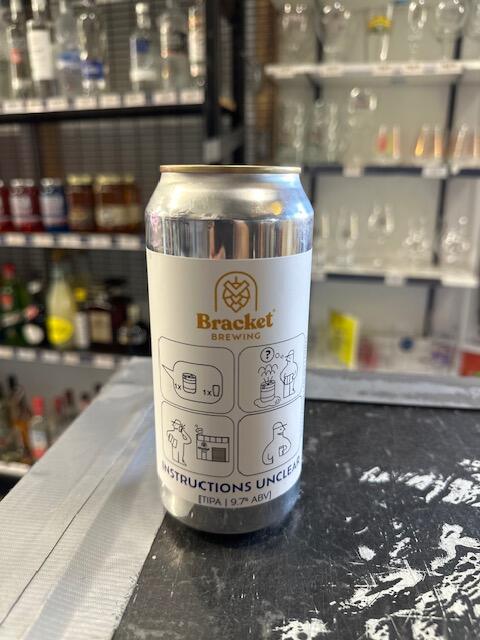 Bracket - Instructions Unclear 9.7% TIPA 440ML