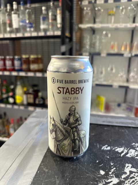 Five Barrel Brewing - Stabby Hazy IPA 6.5% 440ML