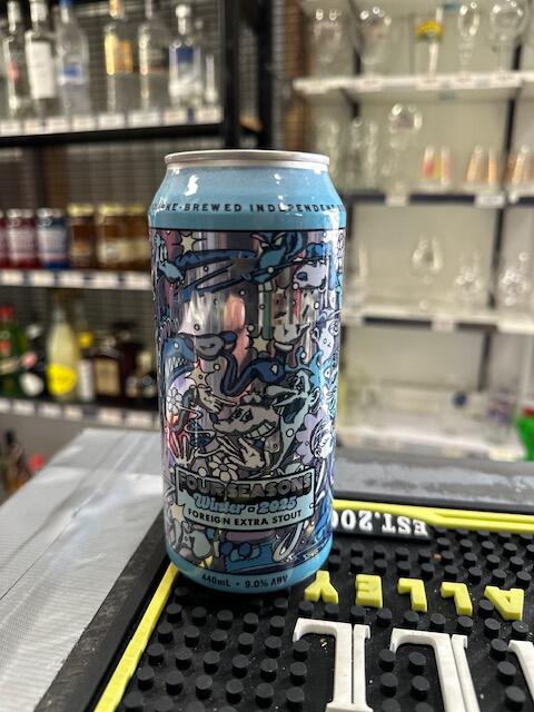 Hawkers - Four Seasons Winter 2025 Foreign Extra Stout 9.0% 440ml