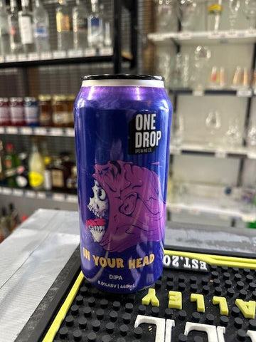 One Drop - In Your Head DIPA 8% 440ML