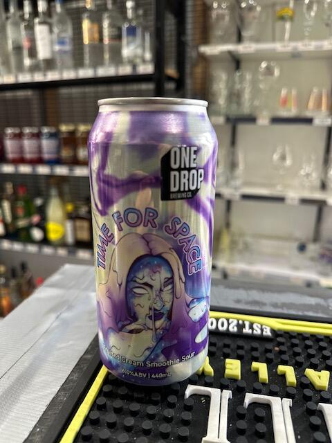 One Drop - Time For Space Fruited Cream Smoothie Sour 6.0% 440ml