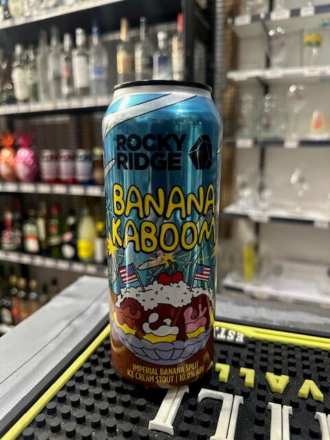 Rocky Ridge - Banana Kaboom Imperial Banana Split Ice Cream Stout 10% 500ml