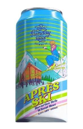 Sunday Road - 2025 Batch Apres Ski Bavarian Hefe Wheat Beer 5.2% 440ml