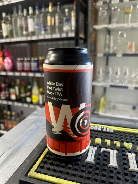 White bay - Plot Twist Black IPA 6.2% 440ML