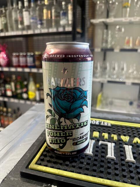 Hawkers - Cinematic Power Trio "The Beauty" Hazy IPA 7.5% 440ML