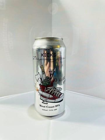 Dangerous Ales - X Kicks Killer Kicks West Coast IPA 7.2% 440ml