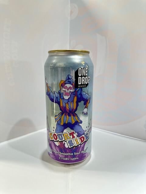 One Drop - Courtside Cream Smoothie Sour Beer 6.1% 440ml