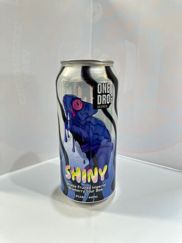 One Drop - Shiny Double Fruited Imperial Blueberry Sour Beer 7.8% 440ml