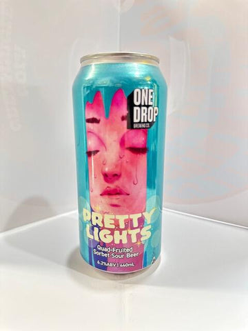 One Drop - Pretty Lights Quad-Fruited Sorbet Sour Beer 6.2% 440ml