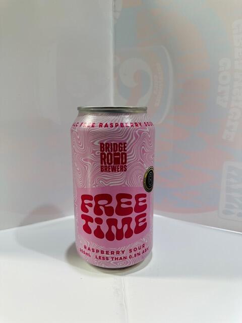 Bridge Road - Free Time Non Alc Raspberry Sour 0.5% 355ml