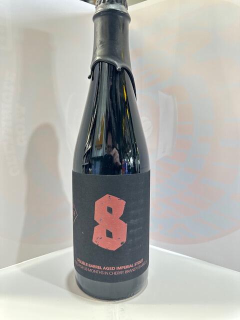 Frau Gruber - 8th Birthday Double Barrel Aged Imp Stout aged for 38 Months in Cherry Brandy Barrels 14.6% 500ML