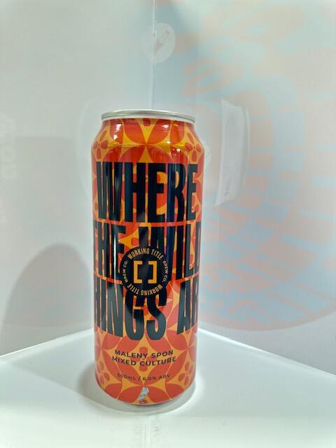 Working Title - Where The Wild Things Are Maleny Spon Mixed Culture Sour 6.0% 500ml