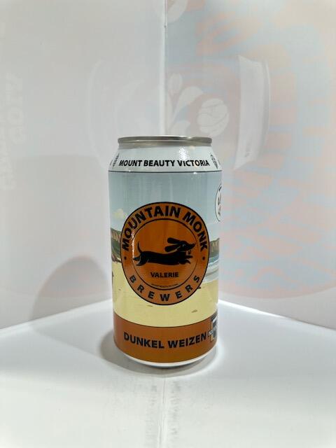Mountain Monk - Dunkel Weizen 4.8% 375ml
