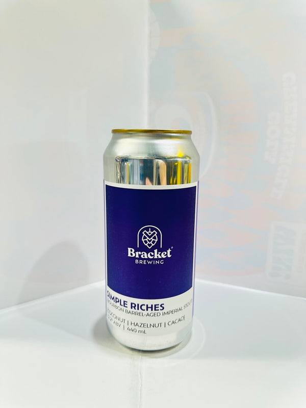 Bracket - 5th Birthday Beer Simple Riches BBA Imp Stout coconut hazelnut cacao 12.2% 440ML