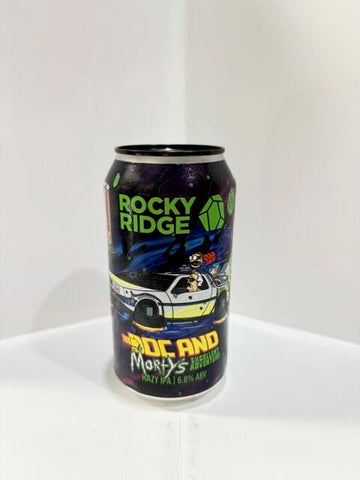 Rocky Ridge - Doc & Morty 's Excellent Adventure Hazy IPA 6.8% 375ml