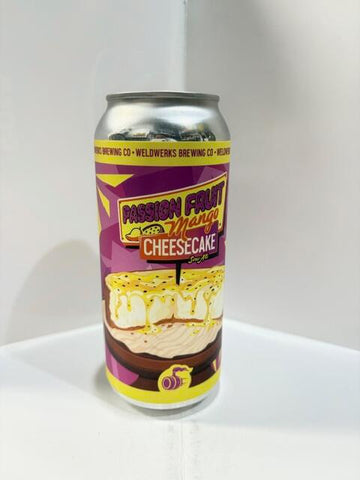 Weldwerks - Passion Fruit Mango Cheesecake Sour Ale 4.6% 473ML