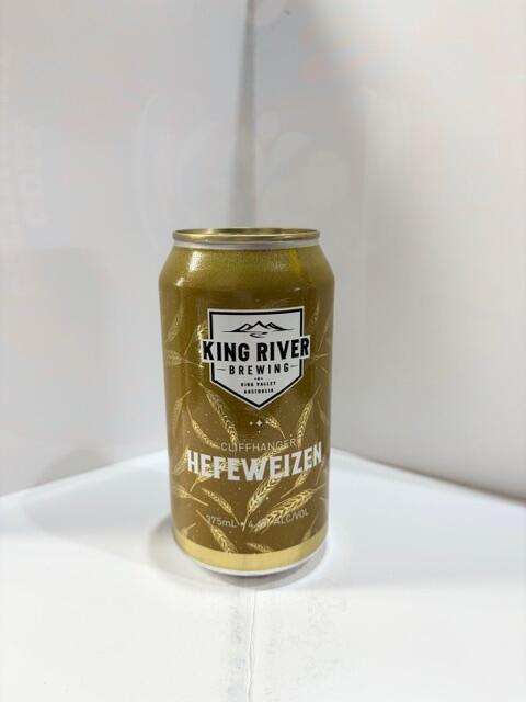 King River - Cliffhanger Hefeweizen 4.6% 375ml