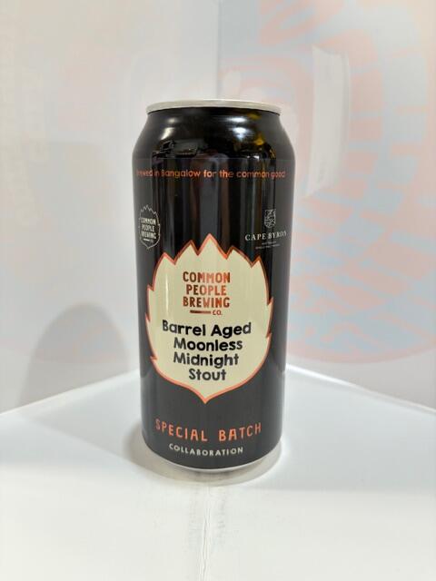Common People - Barrel aged Moonless Midnight Stout X cape byron 9.5% 440ML
