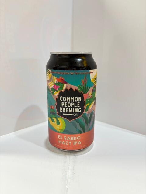 Common People - El Sabro Hazy IPA 6% 375ML