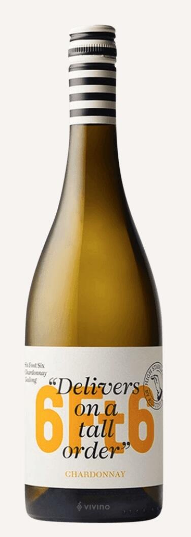 Six Foot Six Chardonnay 750ml
